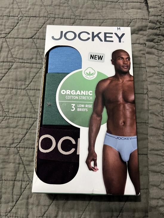 Jockey Other - Jockey 3-Pack Low-Rise Briefs in Light Blue, Green, and Black
